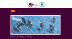 Desktop Screenshot of limpiezaskinoa.com